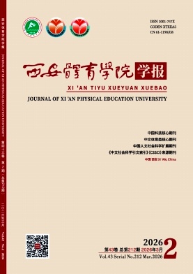 西安体育学院学报封面
